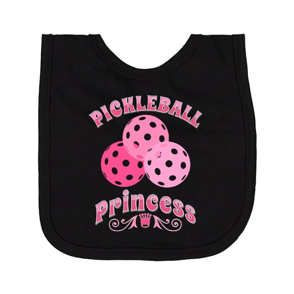 Inktastic Pickleball Princess Cute Newborn Bib