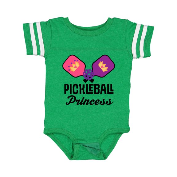Inktastic Pickleball Princess Girls Baby Bodysuit
