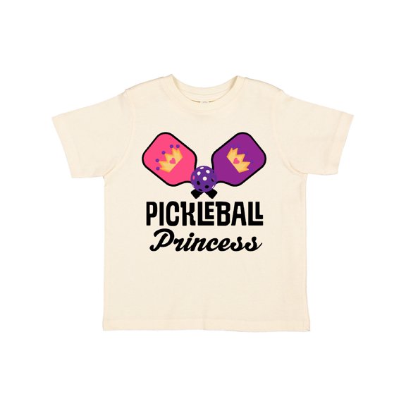 Inktastic Pickleball Princess Girls Toddler T-Shirt
