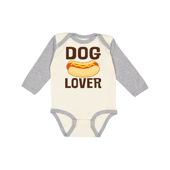 Inktastic Picnic Dog Lover Hot Dog Boys or Girls Long Sleeve Baby Bodysuit
