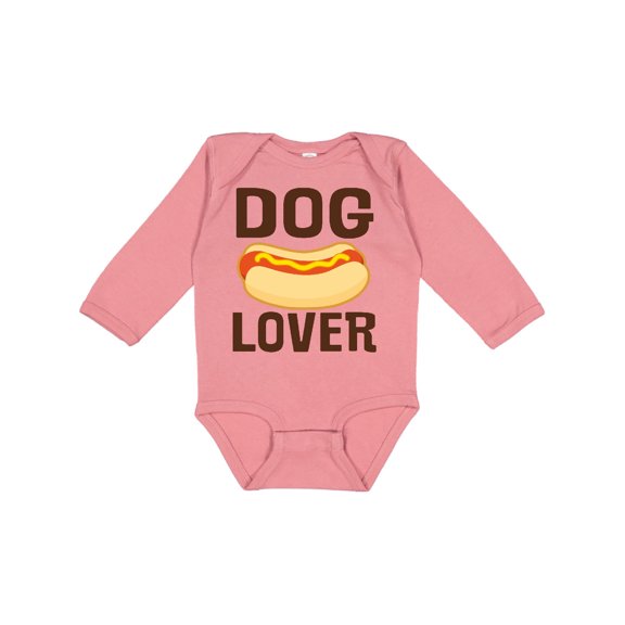 Inktastic Picnic Dog Lover Hot Dog Boys or Girls Long Sleeve Baby Bodysuit