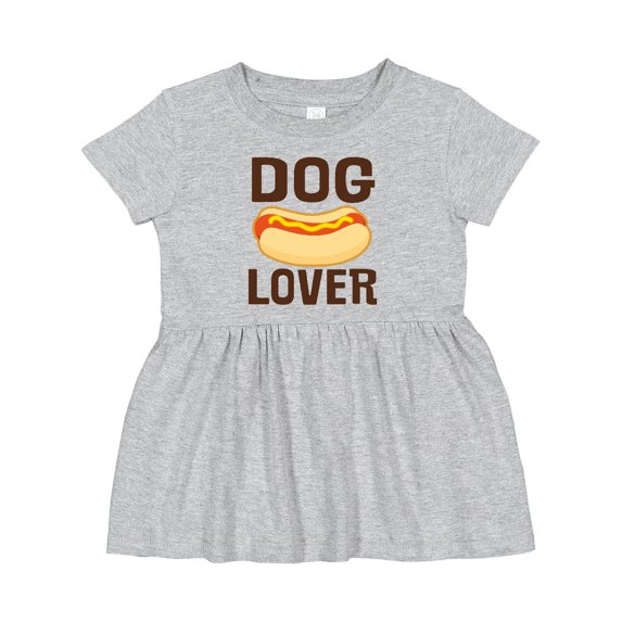 Inktastic Picnic Dog Lover Hot Dog Girls Baby Dress