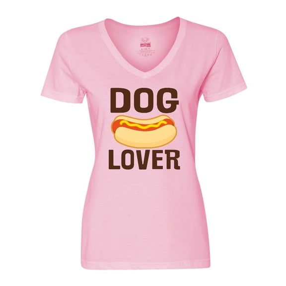 Inktastic Picnic Dog Lover Hot Dog Women's V-Neck T-Shirt