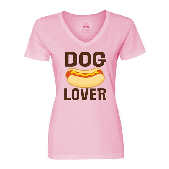 Inktastic Picnic Dog Lover Hot Dog Women's V-Neck T-Shirt
