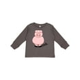 thumbnail image 1 of Inktastic Pig-Oink Boys or Girls Long Sleeve Toddler T-Shirt, 1 of 5