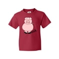 thumbnail image 1 of Inktastic Pig-Oink Youth T-Shirt, 1 of 5