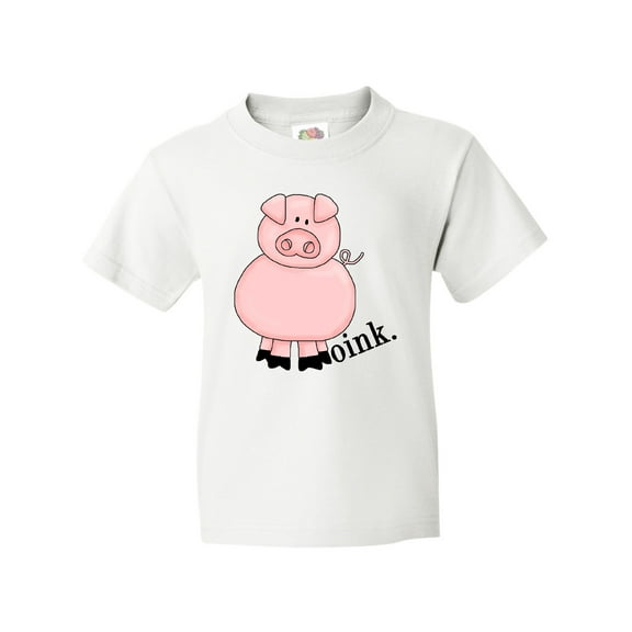 Inktastic Pig-Oink Youth T-Shirt
