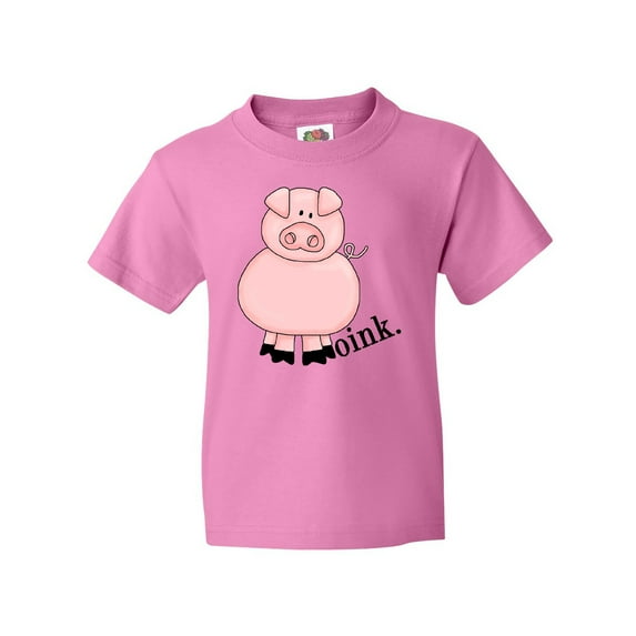 Inktastic Pig-Oink Youth T-Shirt
