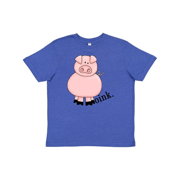 Inktastic Pig-Oink Youth T-Shirt