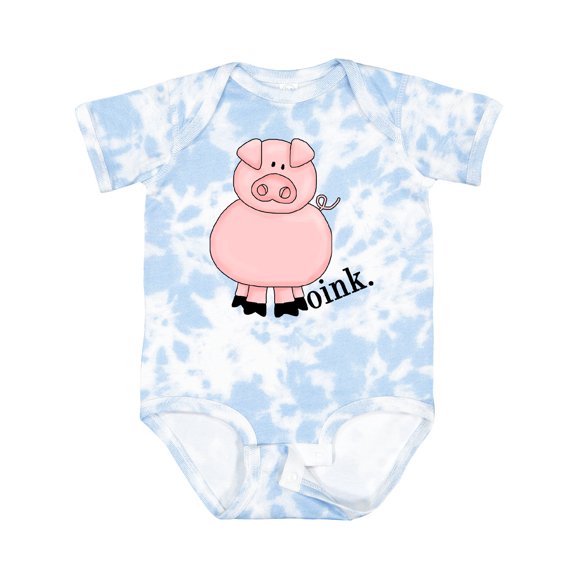 Inktastic Pig-oink Boys or Girls Baby Bodysuit