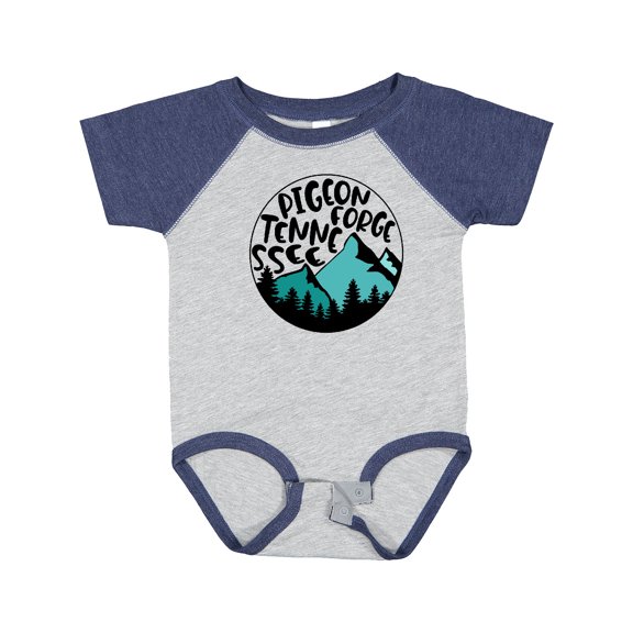 Inktastic Pigeon Forge, Tennessee Mountains Boys or Girls Baby Bodysuit