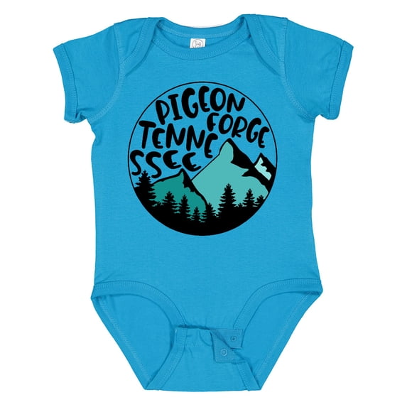 Inktastic Pigeon Forge, Tennessee Mountains Boys or Girls Baby Bodysuit