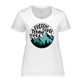 thumbnail image 1 of Inktastic Pigeon Forge, Tennessee- Mountains Women's Plus Size T-Shirt, 1 of 5