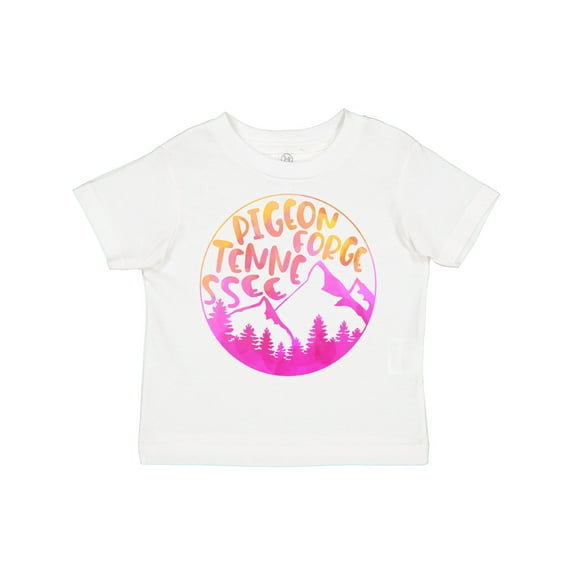Inktastic Pigeon Forge, Tennessee- Mountains in Sunrise Colors Boys or Girls Toddler T-Shirt