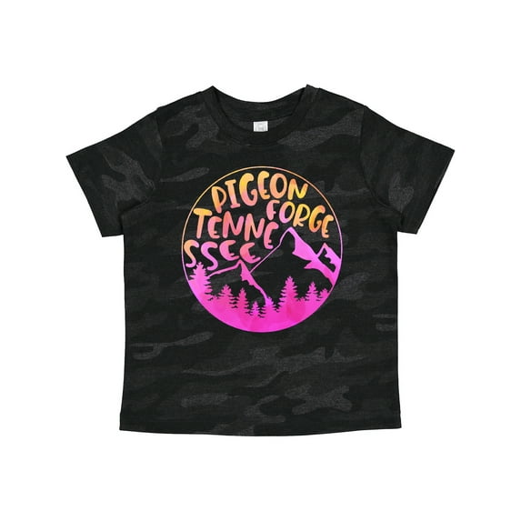 Inktastic Pigeon Forge, Tennessee- Mountains in Sunrise Colors Boys or Girls Toddler T-Shirt