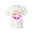 thumbnail image 1 of Inktastic Pigeon Forge, Tennessee- Mountains in Sunrise Colors Youth T-Shirt, 1 of 5
