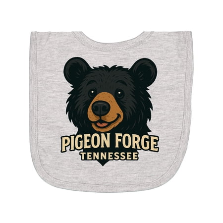 Inktastic Pigeon Forge Tennessee Newborn Bib