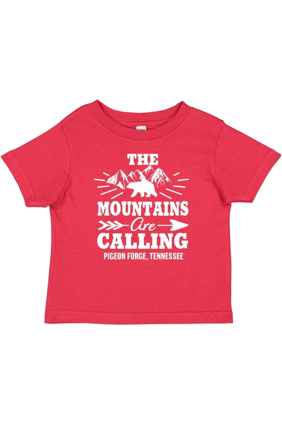 Pigeon Forge Tennessee The Mountains Are Calling Boys or Girls Baby T-Shirt