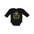 thumbnail image 1 of Inktastic Pigeon Forge Tennessee The Mountains Are Calling Boys or Girls Long Sleeve Baby Bodysuit, 1 of 5