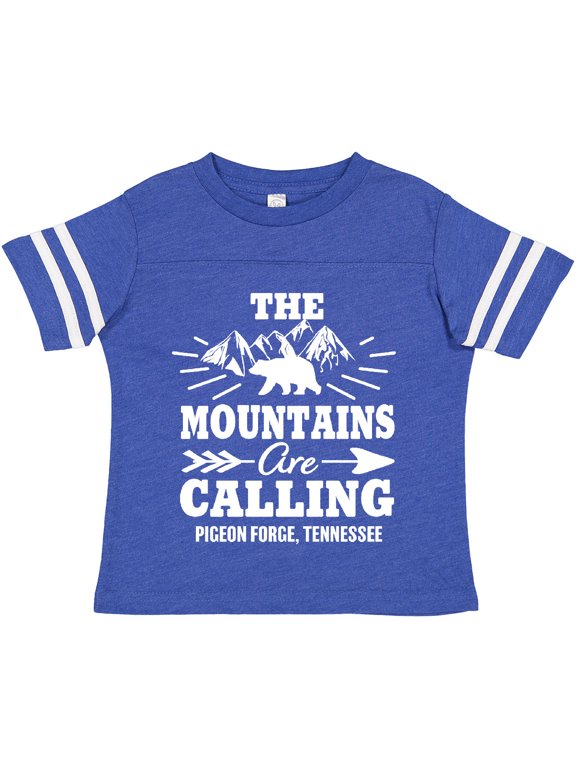 Pigeon Forge Tennessee The Mountains Are Calling Boys or Girls Toddler T-Shirt