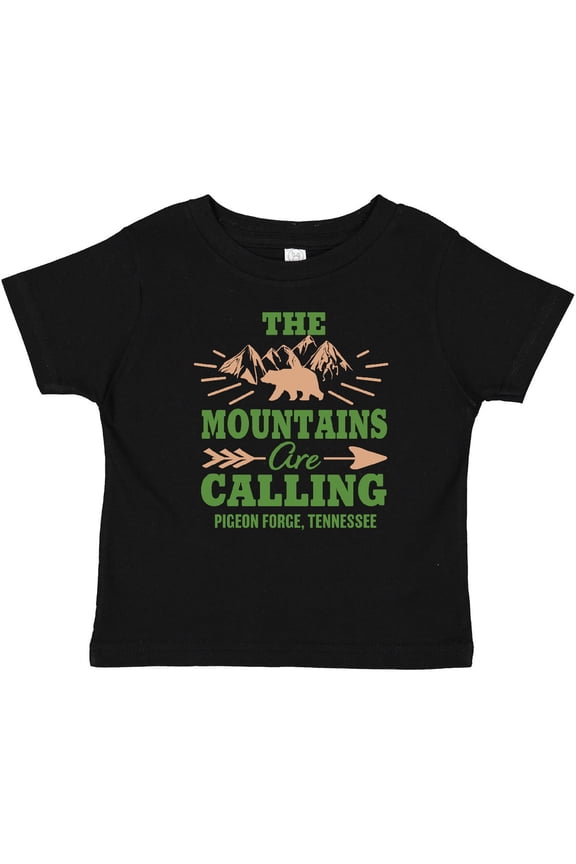 Pigeon Forge Tennessee the Mountains Are Calling Boys or Girls Baby T-Shirt