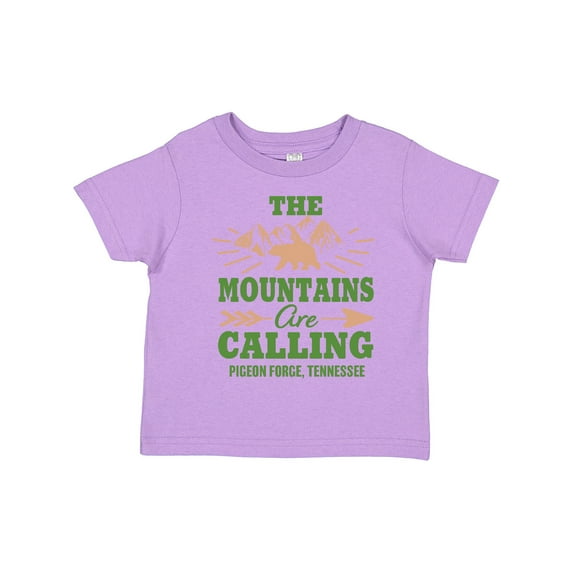 Inktastic Pigeon Forge Tennessee the Mountains Are Calling Boys or Girls Toddler T-Shirt