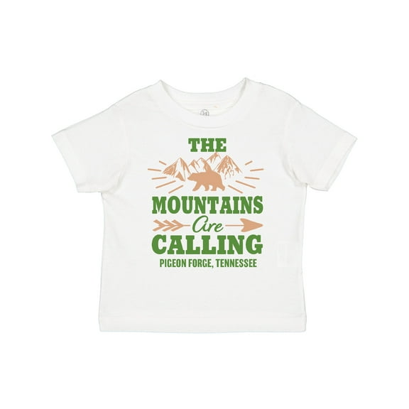 Inktastic Pigeon Forge Tennessee the Mountains Are Calling Boys or Girls Toddler T-Shirt