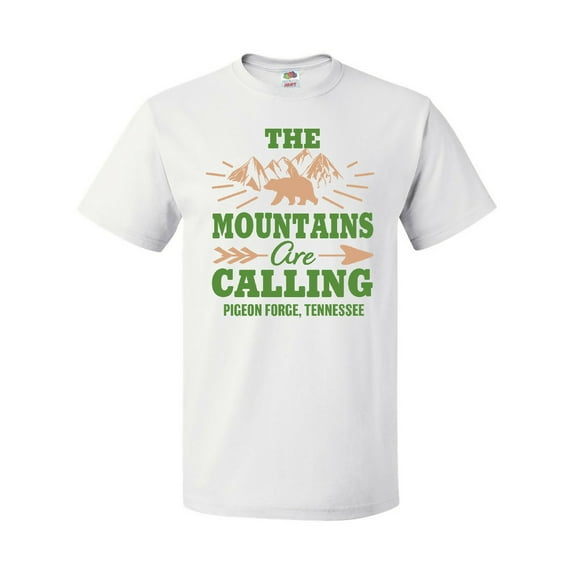 Inktastic Pigeon Forge Tennessee the Mountains Are Calling T-Shirt