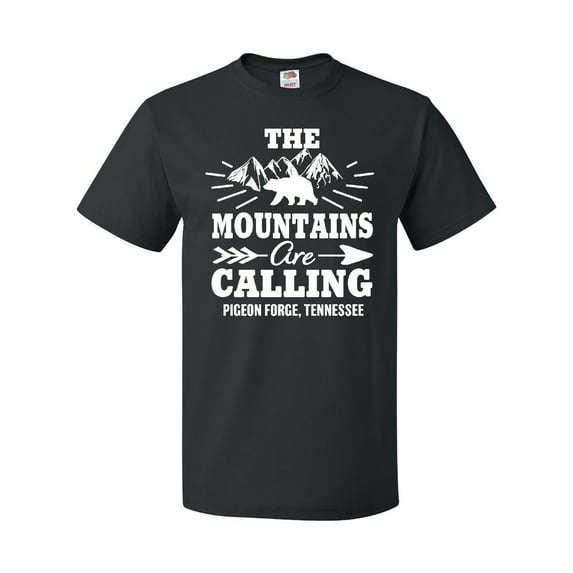 Inktastic Pigeon Forge Tennessee the Mountains Are Calling T-Shirt