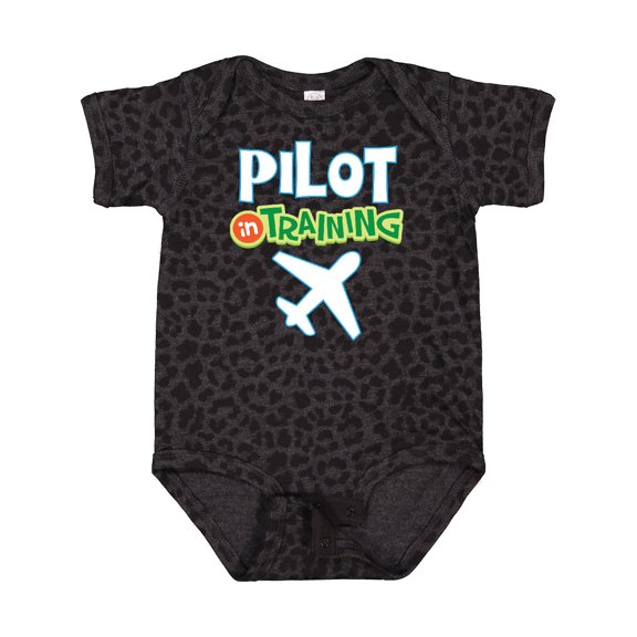 Inktastic Pilot in Training Airplane Boys Future Job Boys or Girls Baby Bodysuit
