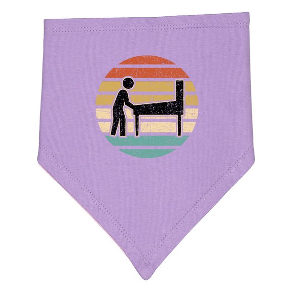 Inktastic Pinball Retro Arcade Game Baby Bandana Bib