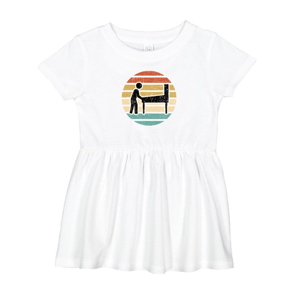 Inktastic Pinball Retro Arcade Game Girls Baby Dress
