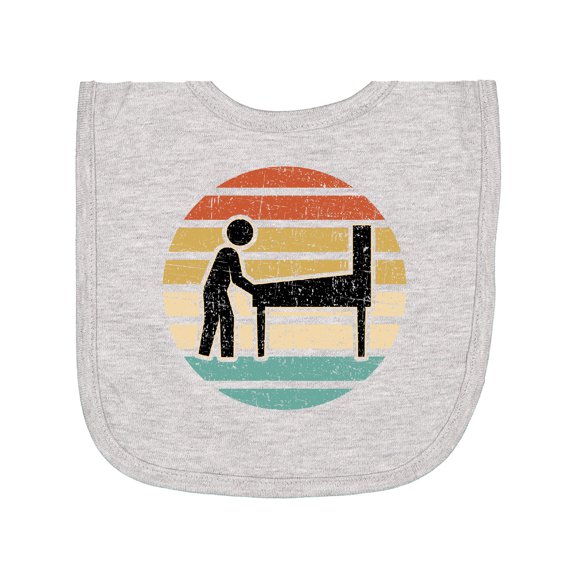 Inktastic Pinball Retro Arcade Game Newborn Bib