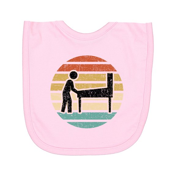 Inktastic Pinball Retro Arcade Game Newborn Bib