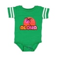 thumbnail image 1 of Inktastic Pink Aloha Palm Girls Baby Bodysuit, 1 of 5