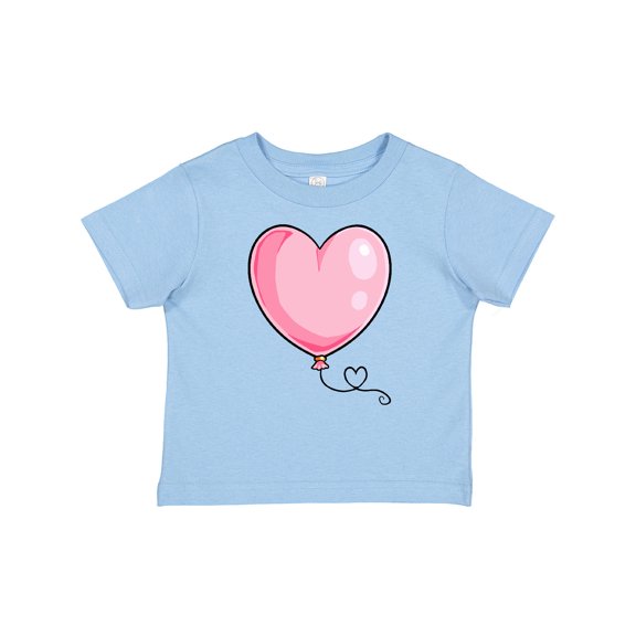 Inktastic Pink Balloon Heart Boys or Girls Baby T-Shirt