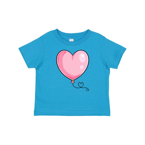 Inktastic Pink Balloon Heart Boys or Girls Baby T-Shirt