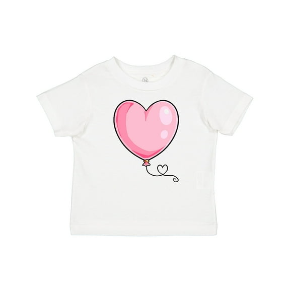 Inktastic Pink Balloon Heart Boys or Girls Baby T-Shirt