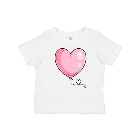 Inktastic Pink Balloon Heart Boys or Girls Baby T-Shirt