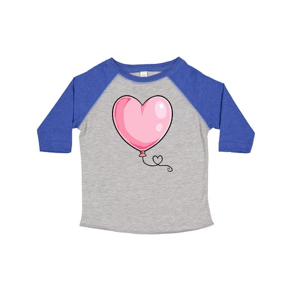 Inktastic Pink Balloon Heart Boys or Girls Toddler T-Shirt