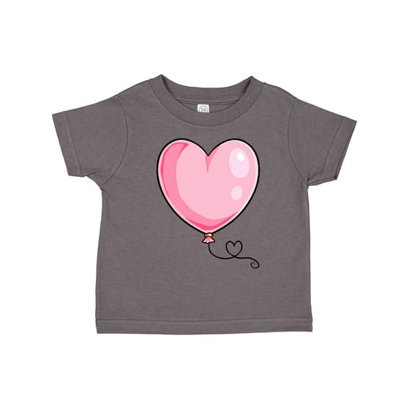 Inktastic Pink Balloon Heart Boys or Girls Toddler T-Shirt