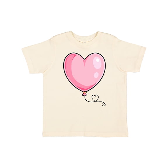 Inktastic Pink Balloon Heart Boys or Girls Toddler T-Shirt