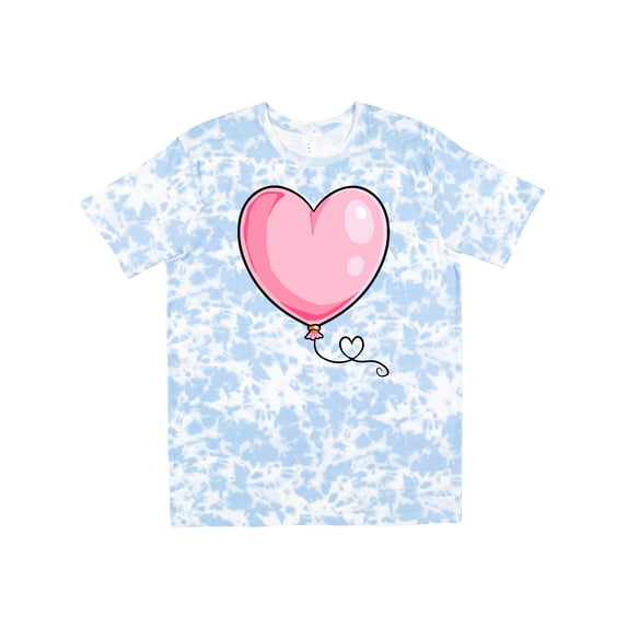 Inktastic Pink Balloon Heart T-Shirt