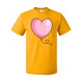 thumbnail image 1 of Inktastic Pink Balloon Heart T-Shirt, 1 of 5