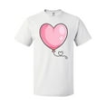 thumbnail image 1 of Inktastic Pink Balloon Heart T-Shirt, 1 of 5