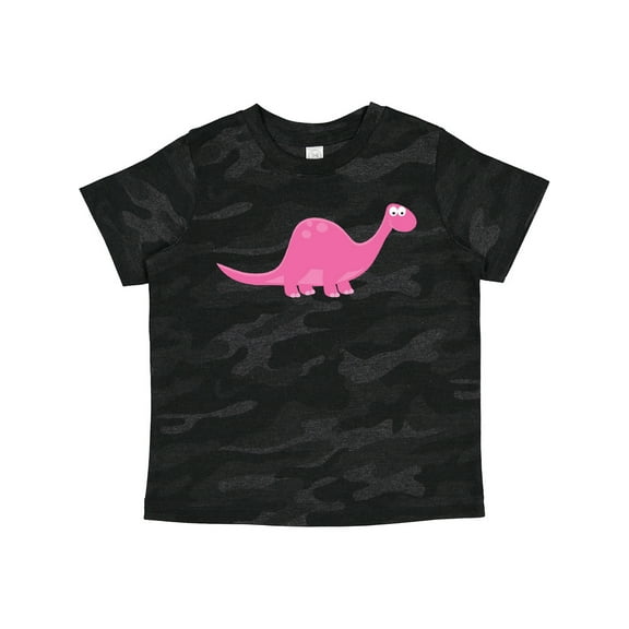 Inktastic Pink Dinosaur Girls Toddler T-Shirt