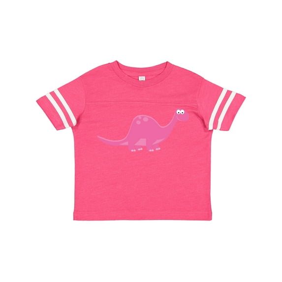 Inktastic Pink Dinosaur Girls Toddler T-Shirt