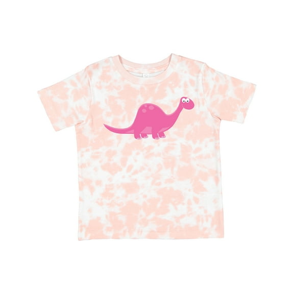 Inktastic Pink Dinosaur Girls Toddler T-Shirt