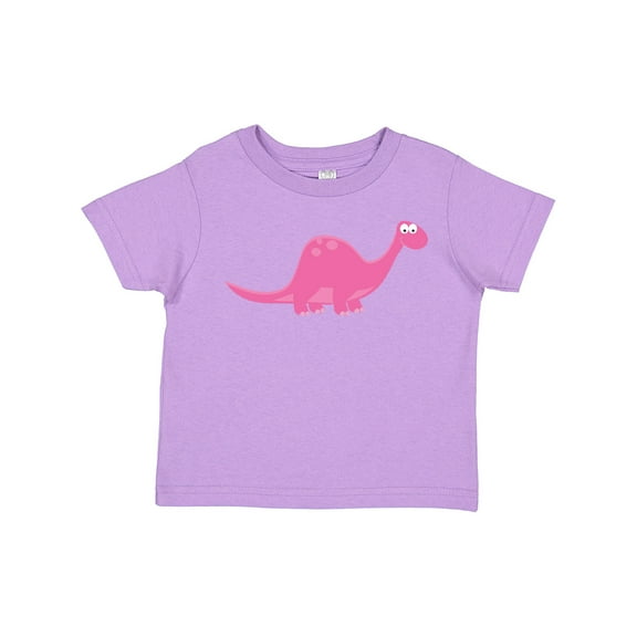 Inktastic Pink Dinosaur Girls Toddler T-Shirt
