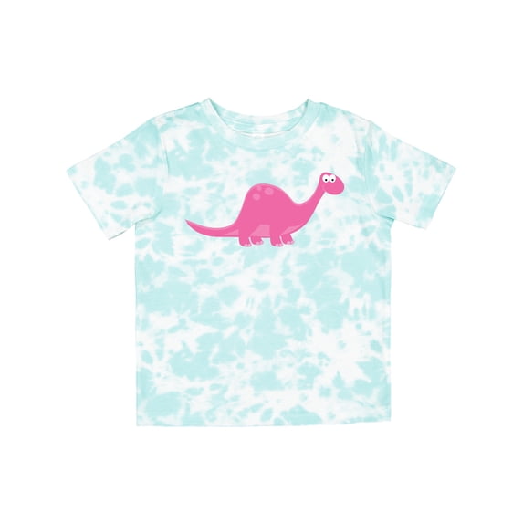 Inktastic Pink Dinosaur Girls Toddler T-Shirt